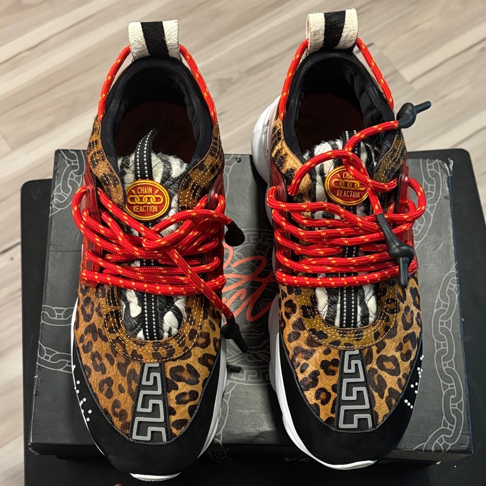 Versace Chain Reaction Sneakers